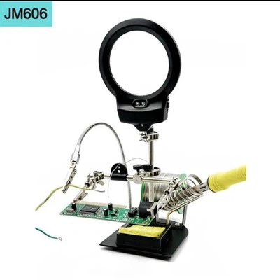 Soldering Magnifying Glass with Light